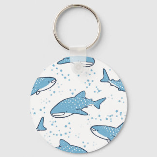 Starry Whale Shark (licht) Sleutelhanger
