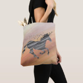 Starry Whimsical Unicorn Tote Bag (Dichtbij)