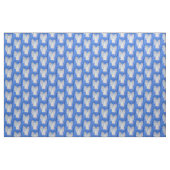 Starry White Guardian Angel Art Fabric Material Stof (Yard (91,4 cm))