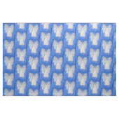 Starry White Guardian Angel Art Fabric Material Stof (Fat Quarter)