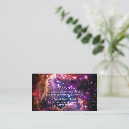 Starry Wingtip van juwelen Visitekaartje (Staand voorkant)