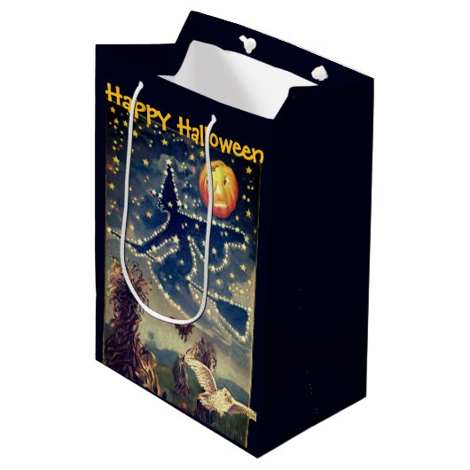 Starry Witch Medium Cadeauzakje (Voorkant Gekanteld)