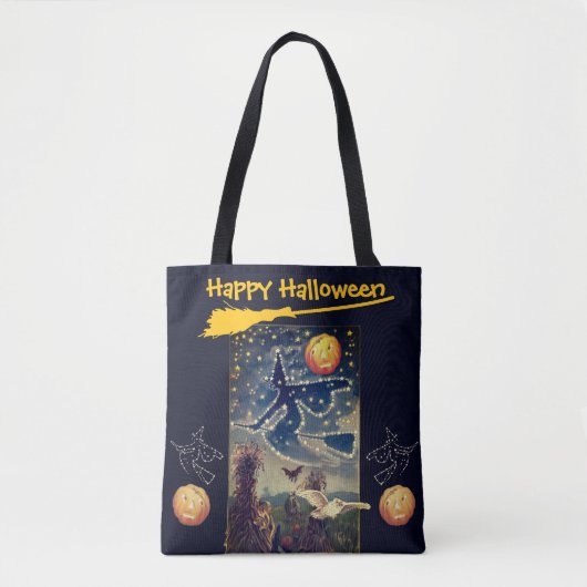 Starry Witch Tote Bag (Voorkant)
