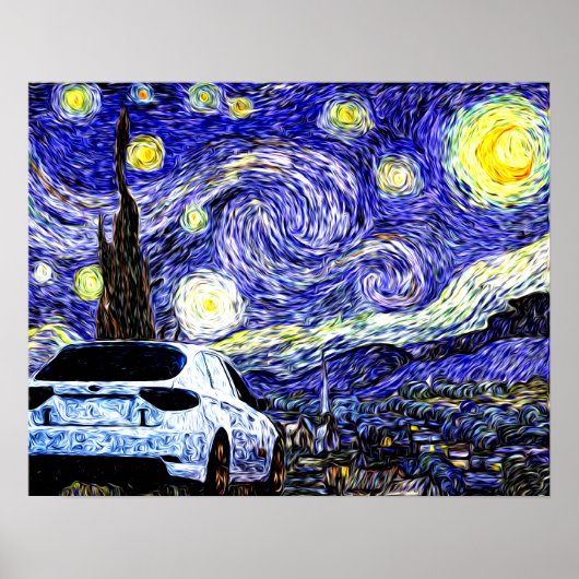 Starry WRX Poster (Voorkant)