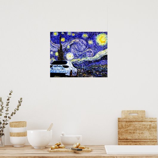 Starry WRX Poster (Keuken)