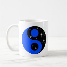 " Starry Ying Yang Symbool "
