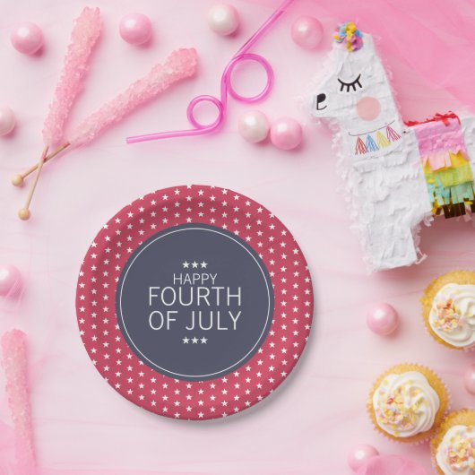 Stars 4e juli Bord Onafhankelijkheidsdag (Feest)