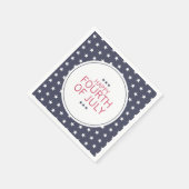 Stars 4e juli Onafhankelijkheidsdag Papier Napkins Servet (Hoek)