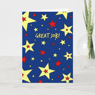 Stars Administratieve Professionals Day Card Kaart
