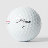 Stars Alignment Line Titleist Pro V1 Golfballen (Logo)