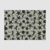 STARS AND MOONS by Slipperywindow Tissuepapier (Voorkant)