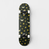 Stars and Moons Persoonlijk Skateboard (Voorkant)