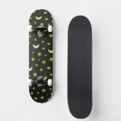 Stars and Moons Persoonlijk Skateboard (Voorkant)