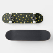Stars and Moons Persoonlijk Skateboard (Horizontaal)