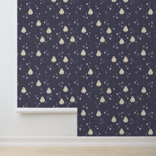 Stars and Sparkles Schattige Ghost gothic peel and Behang