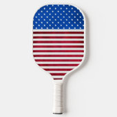 Stars and Stripes-American flag by Shirley Taylor Pickleball Paddle (Achterkant)