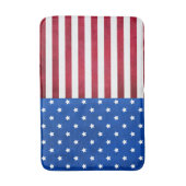 Stars and Stripes American Flag van Shirley Taylor Badmat (Voorkant Verticaal)