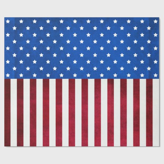 Stars and Stripes American Flag van Shirley Taylor Cadeaupapier (Vlak)