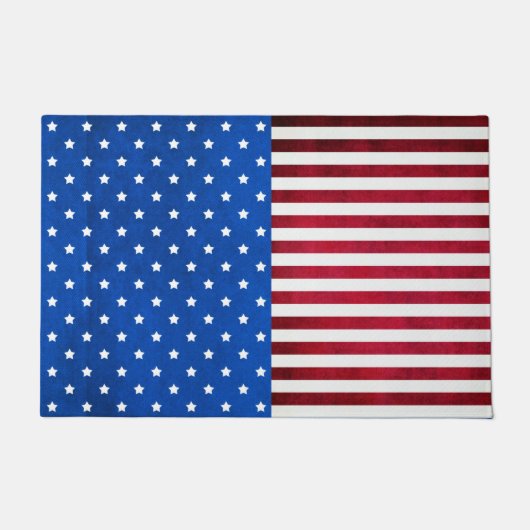 Stars and Stripes American Flag van Shirley Taylor Deurmat (Voorkant)