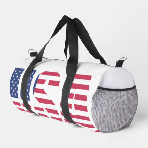 Stars and Stripes Amerikaanse Geest Gymtas Plunjezak