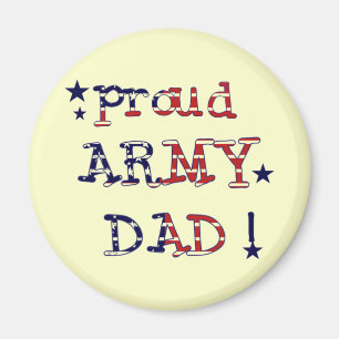 Stars and Stripes Army Pap Tshirts en Gifts Magneet