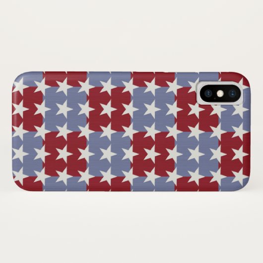 Stars and Stripes Case-Mate iPhone Case (Achterkant (horizontaal))
