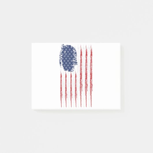 Stars-and-Stripes-Distress-for-Darks Post-it® Notes (Voorkant)