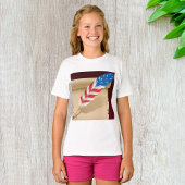 Stars And Stripes Feather T-shirt