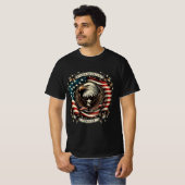 Stars and Stripes Forever - American Eagle Pride T-shirt (Voorkant volledig)