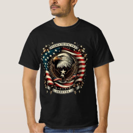 Stars and Stripes Forever - American Eagle Pride T-shirt