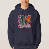 Stars and Stripes Gamefowl Hoodie (Voorkant)