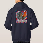 Stars and Stripes Gamefowl Hoodie (Achterkant)