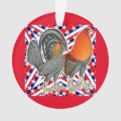 Stars and Stripes Gamefowl Ornament (voorkant)