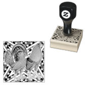 Stars and Stripes Gamefowl Rubberstempel (Gestempeld)