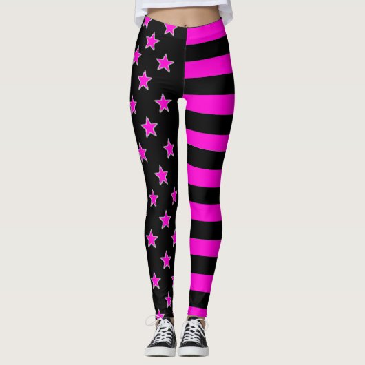Stars And Stripes Leggings (Voorkant)