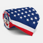 Stars and Stripes Onafhankelijkheid Stropdas (Opgerold)