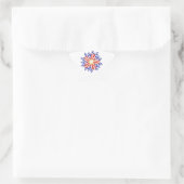 Stars and Stripes Patriotic Flower Stickers (Tas)
