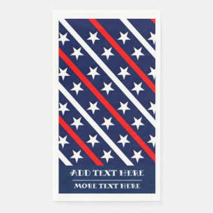 Stars and Stripes Patriotic USA FLAG Servet
