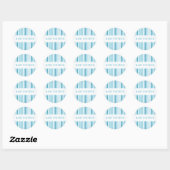 Stars and Stripes Sticker (blauw) (Vel)