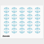 Stars and Stripes Sticker (blauw) (Vel)