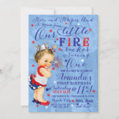 Stars and Stripes  thema van 4 juli Kaart (Voorkant)