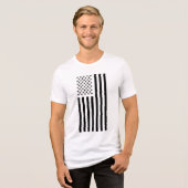 Stars and Stripes Tri-Blend Shirt (Voorkant volledig)