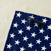 Stars and Stripes USA Flag Strandlaken (In situ)