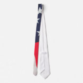 Stars and Stripes USA Flag Stropdas (Achterkant)