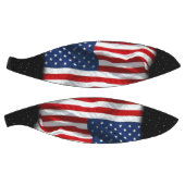 Stars and Stripes USA Patriottic American Flag Basketbal (Panelen)