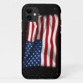 Stars and Stripes USA Patriottic American Flag Case-Mate iPhone Case (Achterkant)