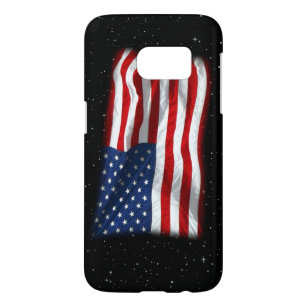 Stars and Stripes USA Patriottic American Flag Samsung Galaxy S7 Hoesje