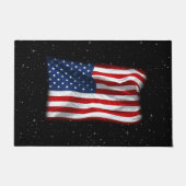 Stars and Stripes USA Patriottic American Flag Deurmat (Voorkant)