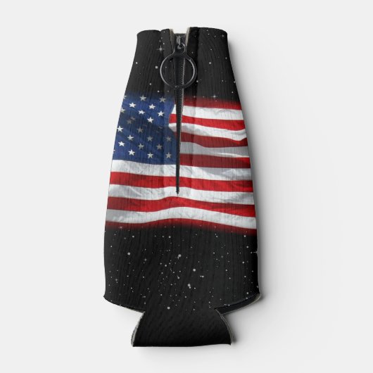 Stars and Stripes USA Patriottic American Flag Flesjeskoeler (Achterkant)