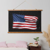 Stars and Stripes USA Patriottic American Flag Hangend Wandkleed (Slaapkamer)